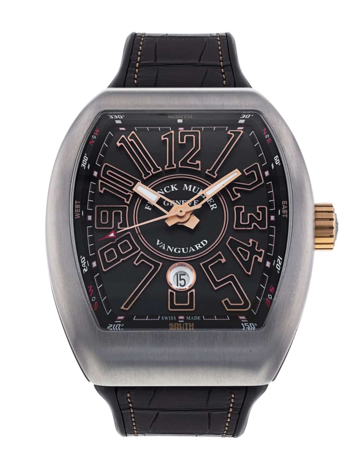Franck Muller Vanguard V 45 SC DT AC BR STG BR